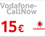 Vodafone CallNow Guthabenkarte