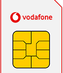 CallYa Black: Vodafone Prepaid SIM-Karte mit unbegrenztem Datenvolumen